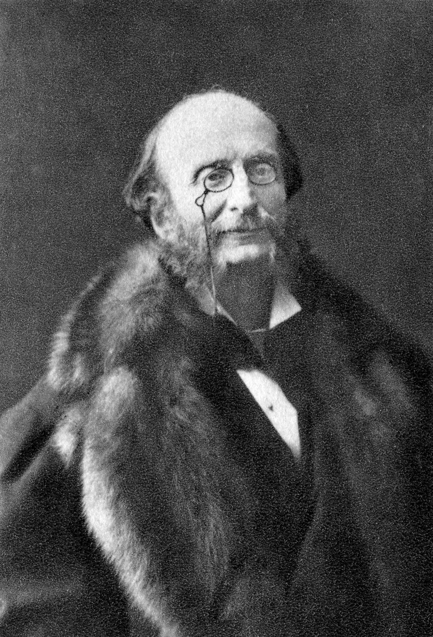 Jacques Offenbach német származású francia zeneszerző, 1878 alkotó: Unbekannt