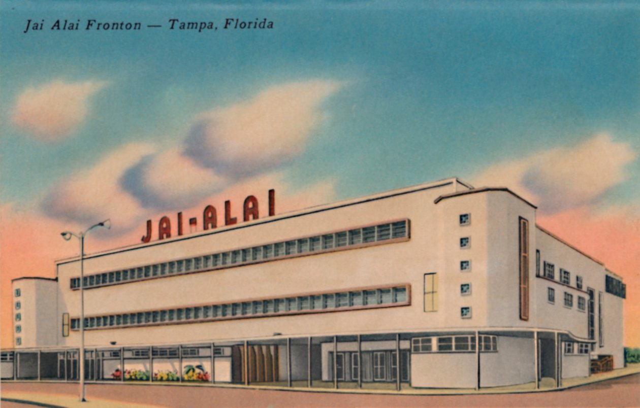 Jai Alai Fronton – Tampa, Florida, 1940-es évek alkotó: Unbekannt