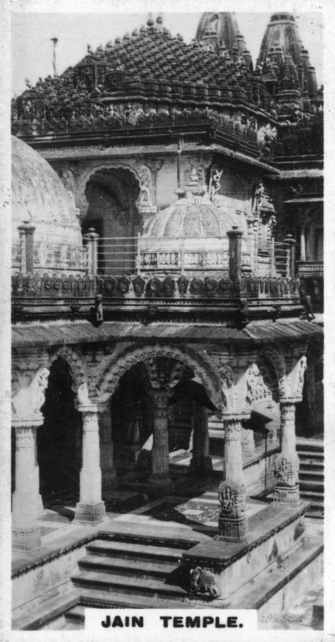 Jain templom, Ahmedabad, India, 1925 alkotó: Unbekannt