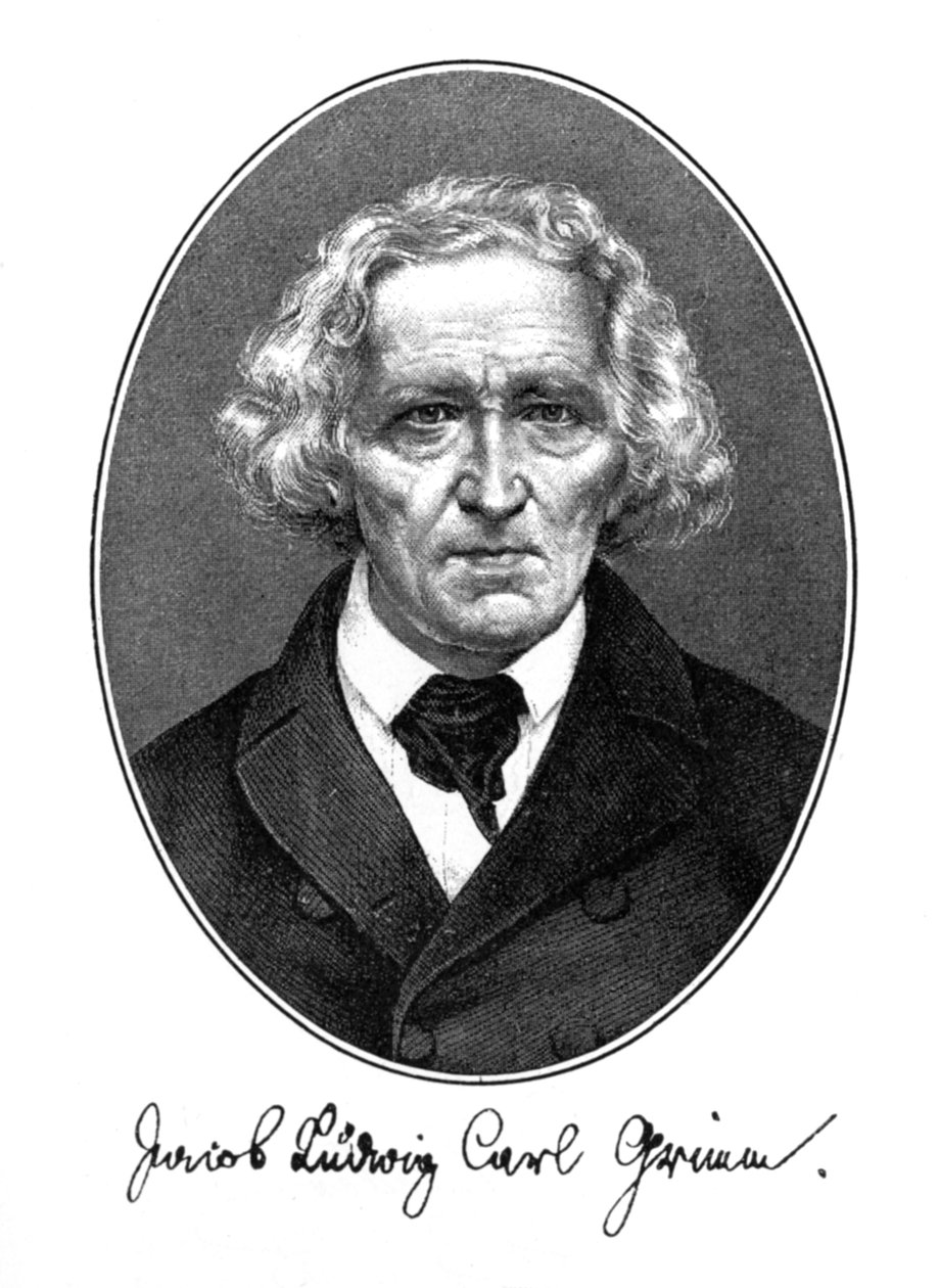 Jakob Ludwig Karl Grimm német író, filológus és mitológus, 1887 alkotó: Unbekannt