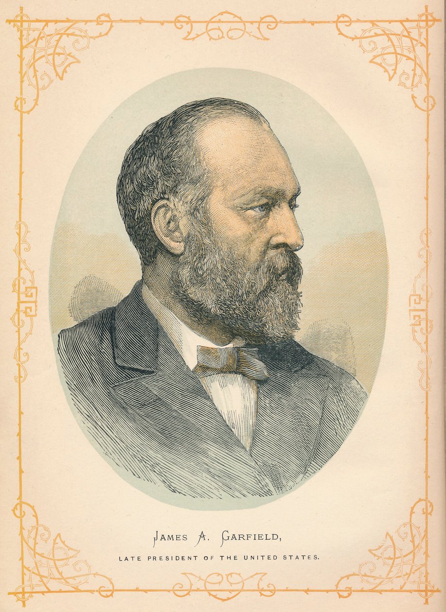 James A Garfield, az Egyesült Államok 20. elnöke, 1893 alkotó: Unbekannt
