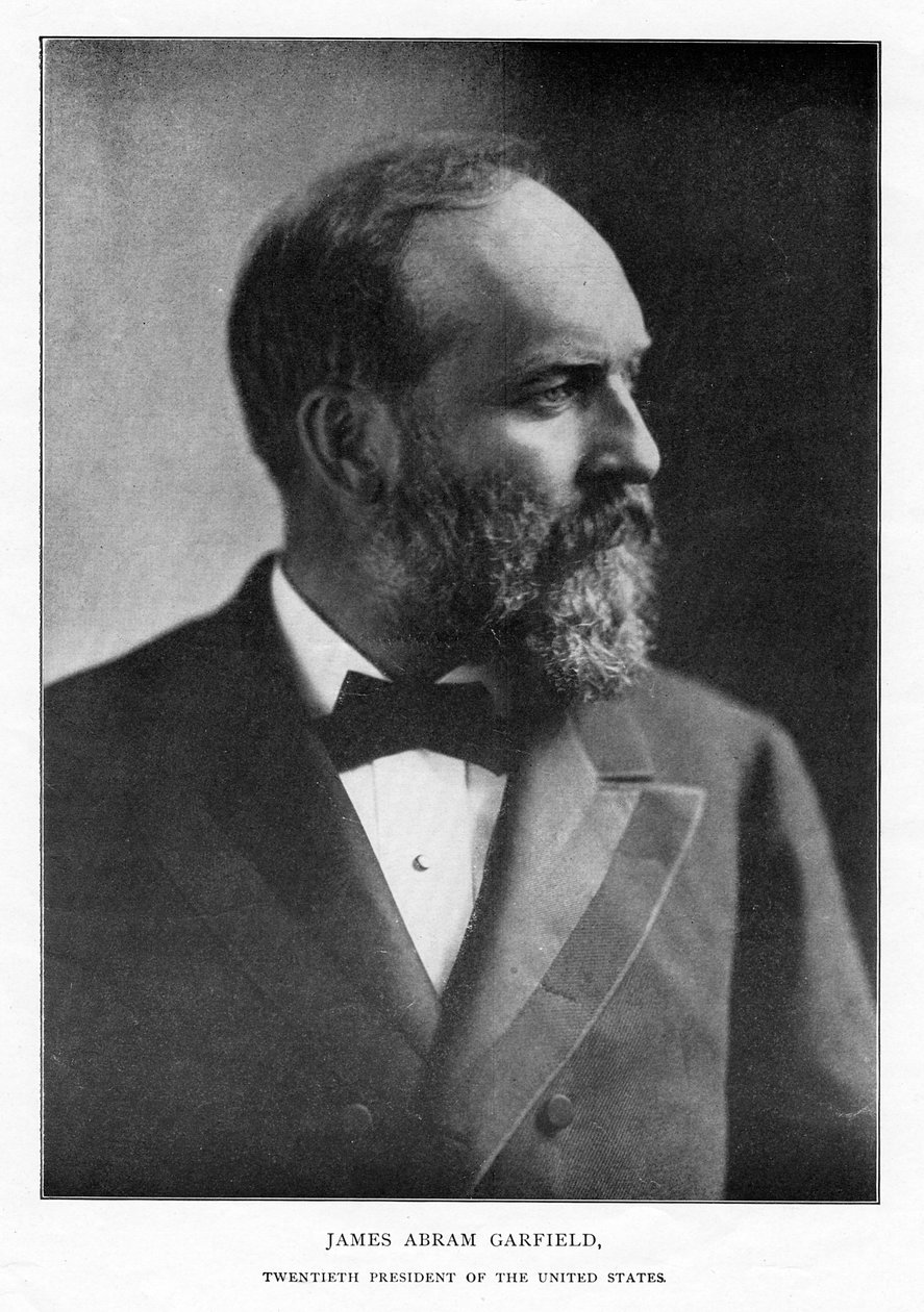 James Abram Garfield, az Egyesült Államok 20. elnöke, 1881 alkotó: Unbekannt