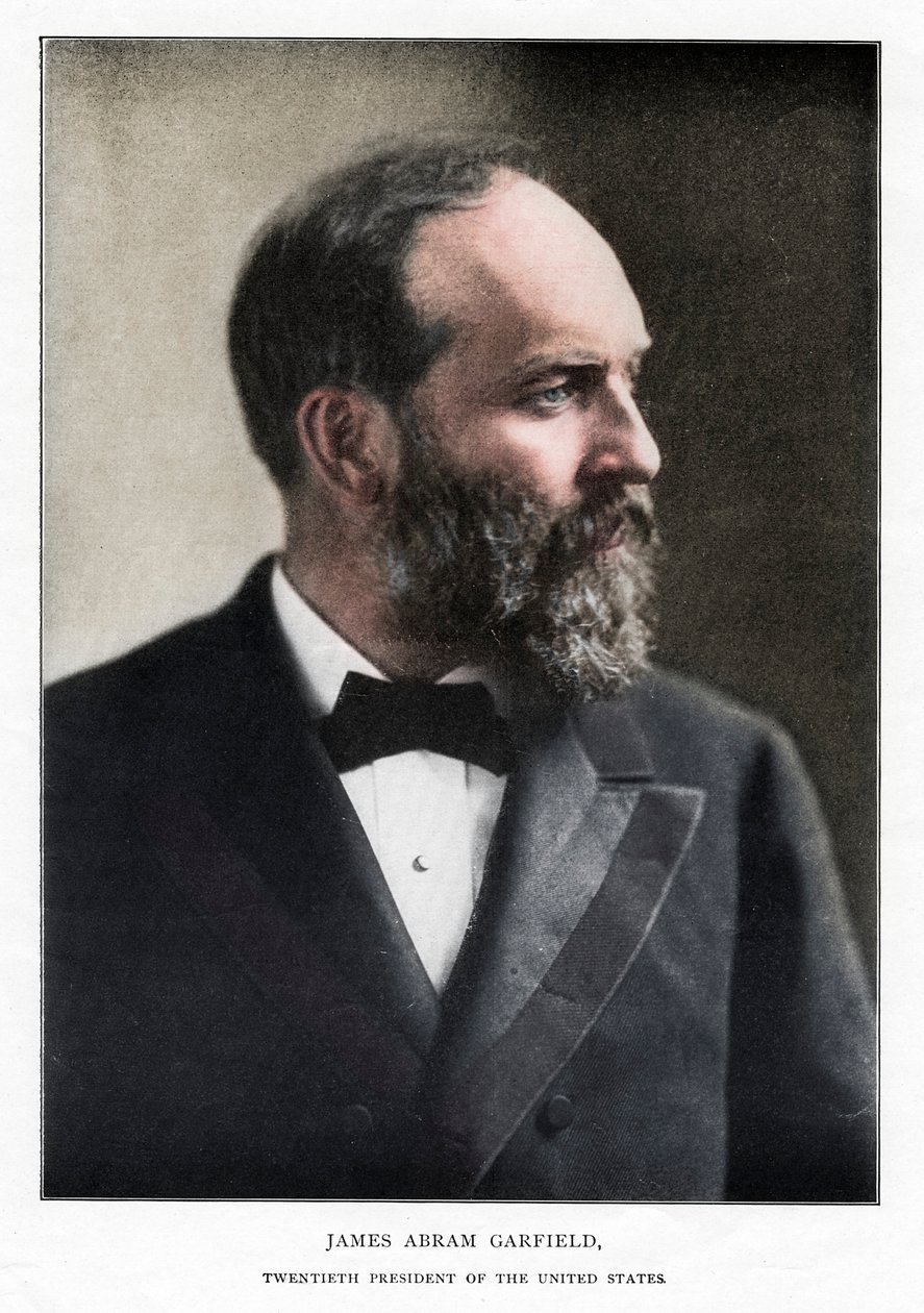 James Abram Garfield, az Egyesült Államok 20. elnöke, 1881 alkotó: Unbekannt