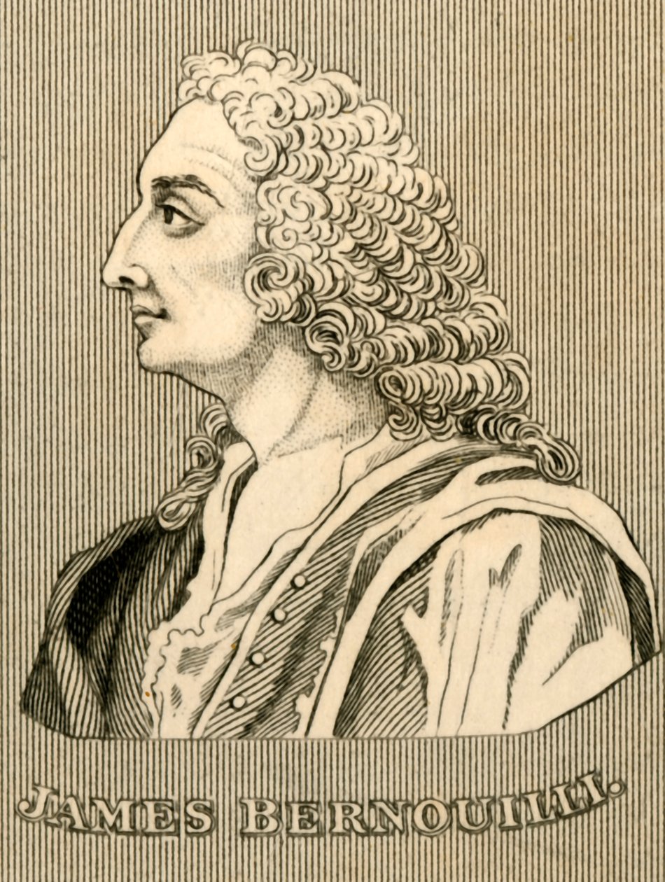 James Bernouilli, 1654-1705, 1830. alkotó: Unbekannt