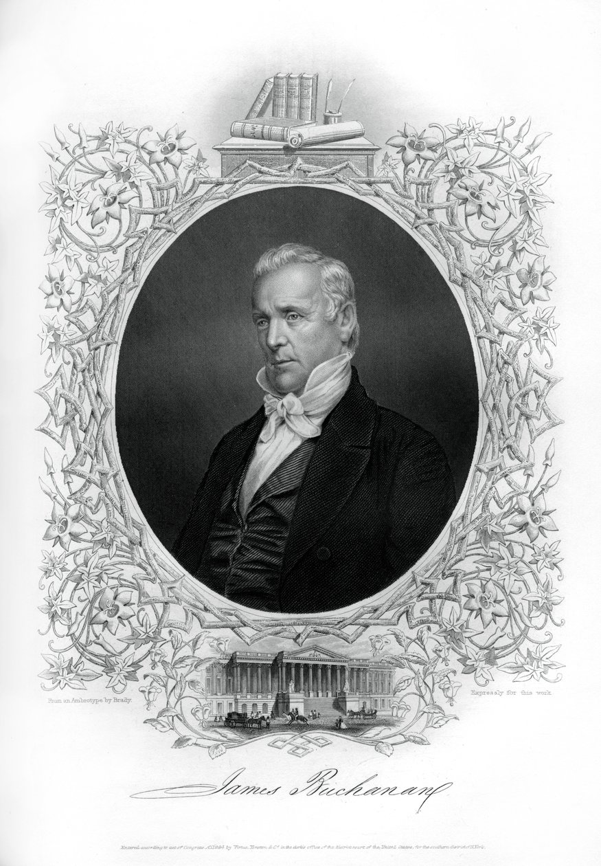 James Buchanan, az Egyesült Államok 15. elnöke, 1862-1867 alkotó: Unbekannt