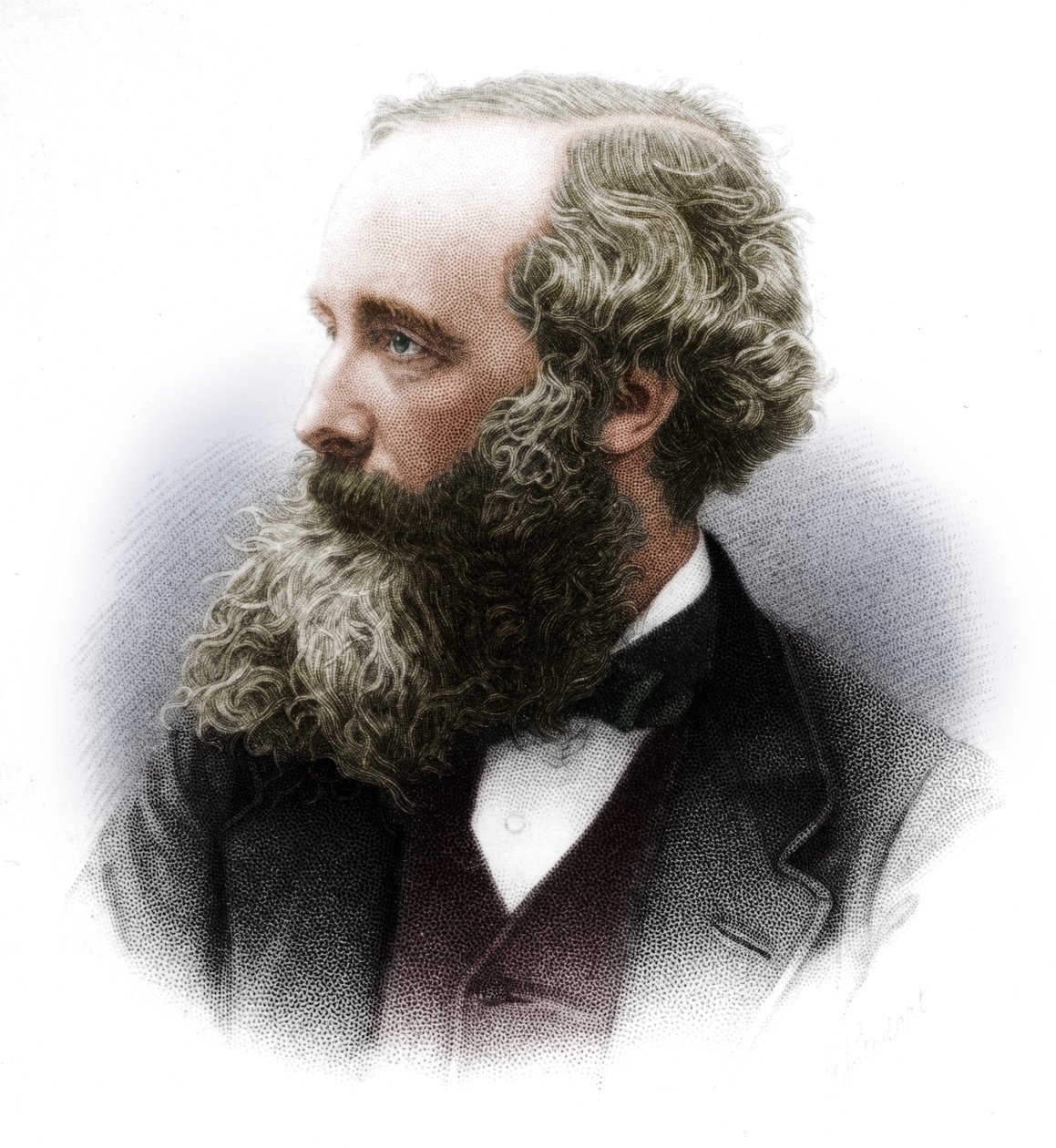 James Clerk Maxwell 1831-1879, skót elméleti fizikus, 1882 alkotó: Unbekannt