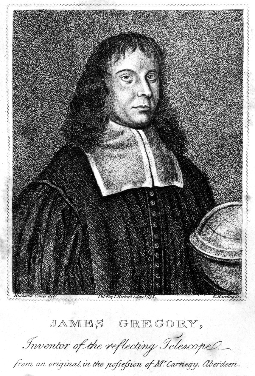James Gregory skót matematikus, 1670 körül alkotó: Unbekannt