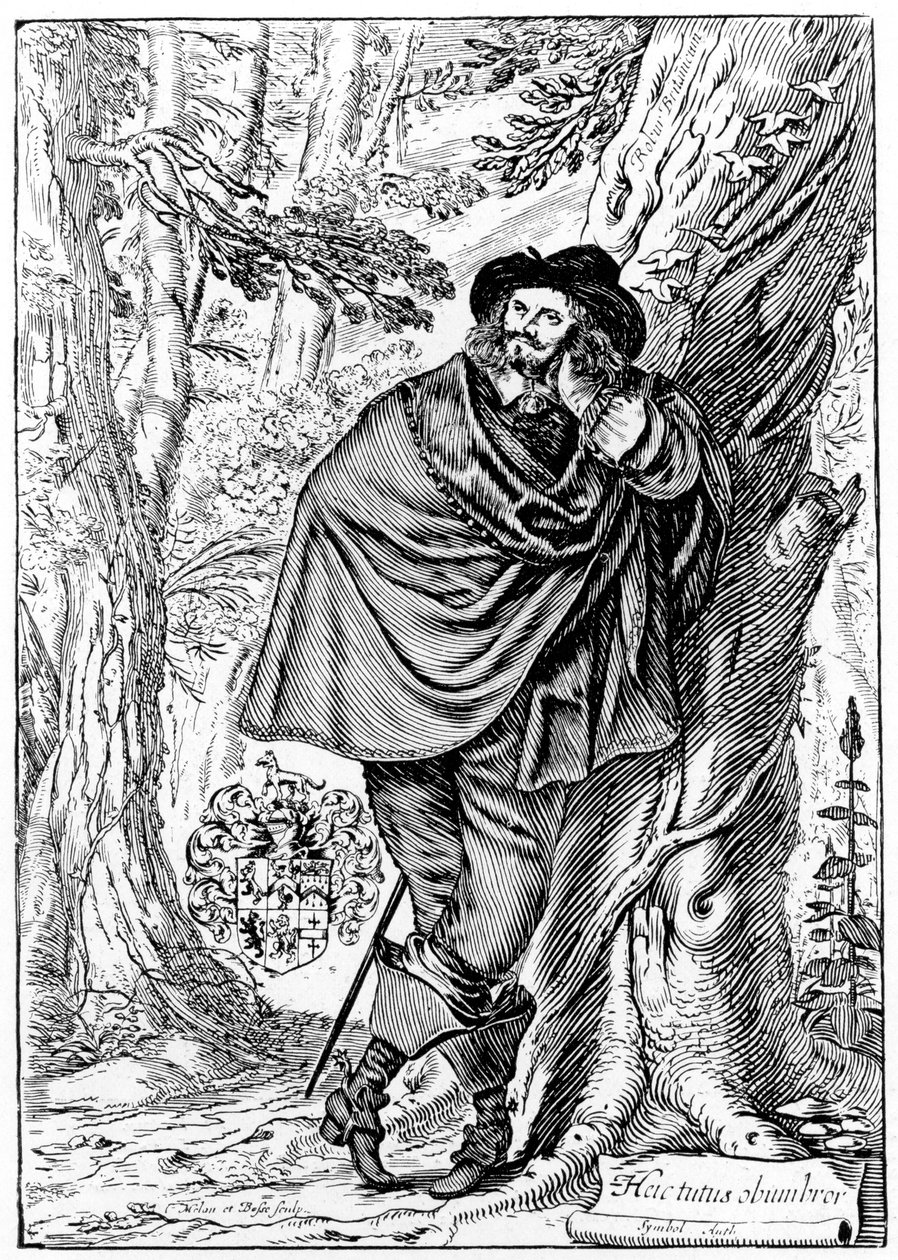 James Howell c1594-1666, walesi író, XVII. század 1926 alkotó: Unbekannt