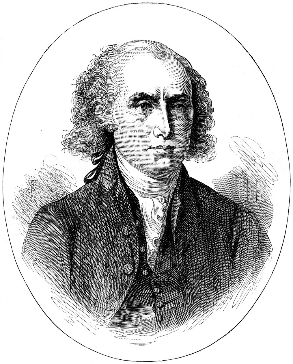 James Madison, az Egyesült Államok negyedik elnöke 1880-ban alkotó: Unbekannt