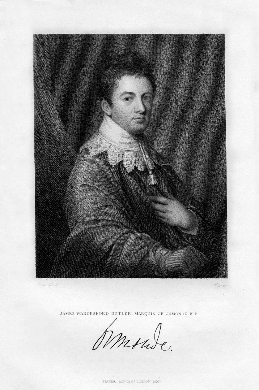James Wandesford Butler, Ormonde márkija, 1830 alkotó: Unbekannt