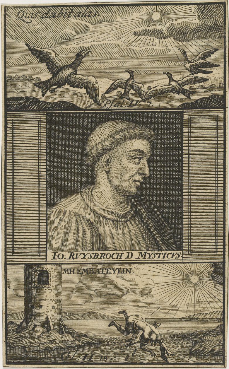 Jan van Ruusbroec 1293-1381, 1711. alkotó: Unbekannt