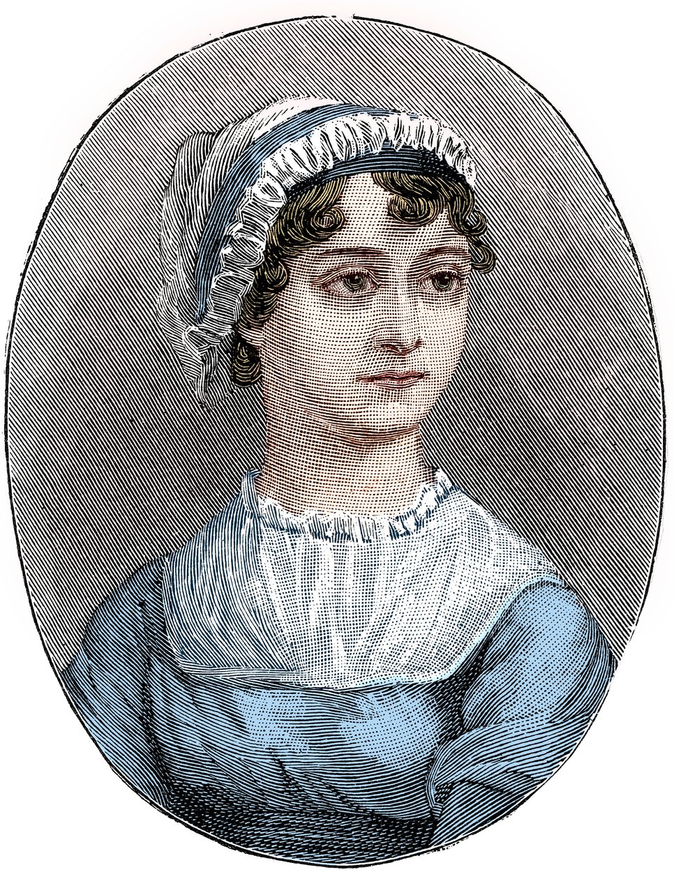 Jane Austen 1775-1817, angol regényíró alkotó: Unbekannt