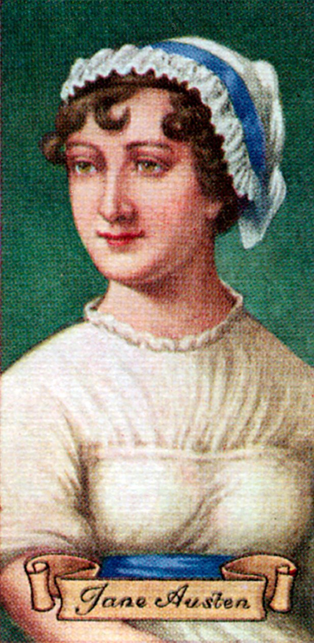 Jane Austen, egy sor cigarettakártya, 1935 alkotó: Unbekannt