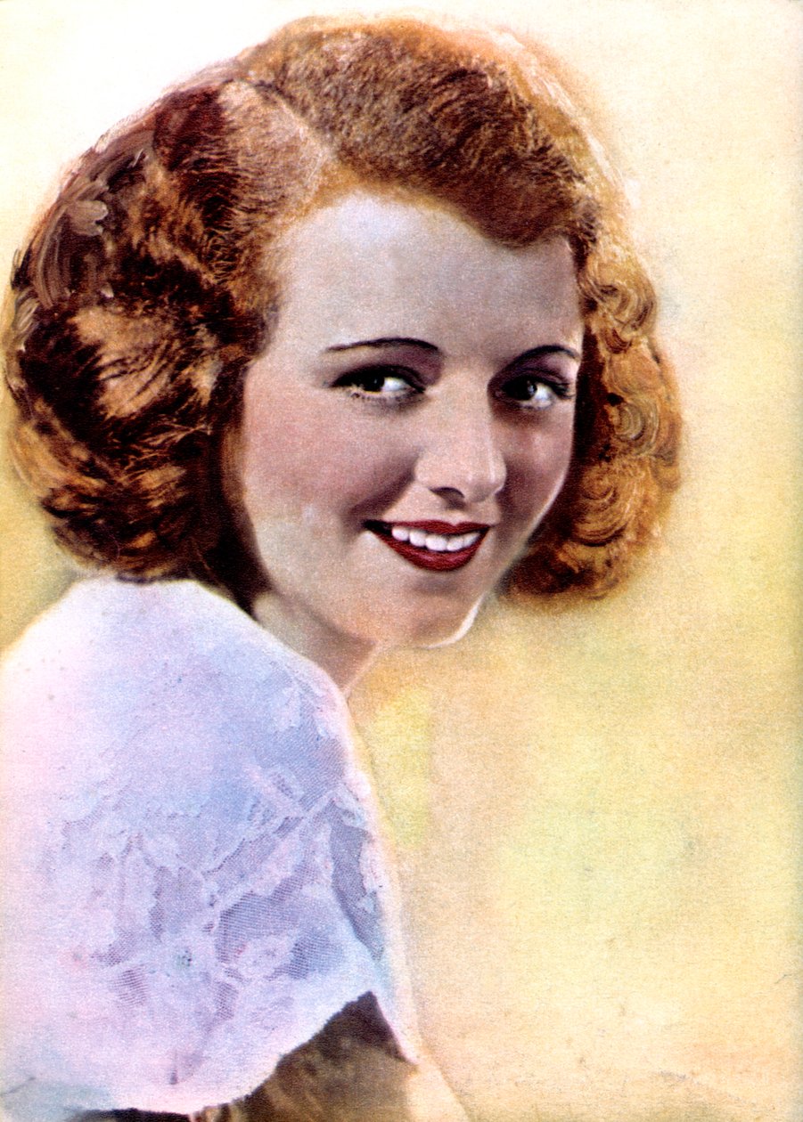 Janet Gaynor amerikai színésznő, 1934-1935 alkotó: Unbekannt