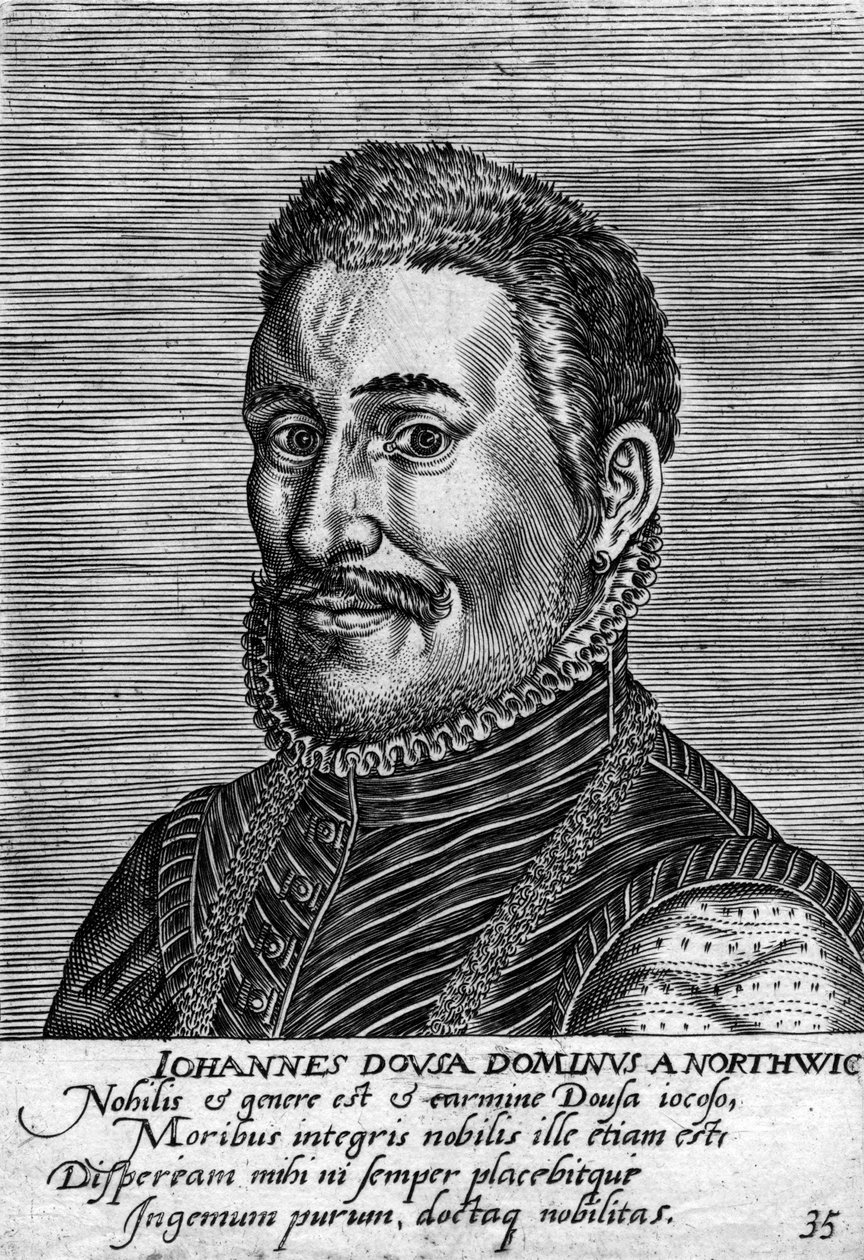 Janus Dousa 1545-1604 holland államférfi, történész, költő és filológus alkotó: Unbekannt