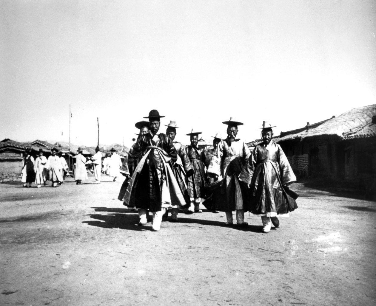 Japán tisztviselők, Korea, 1900 alkotó: Unbekannt