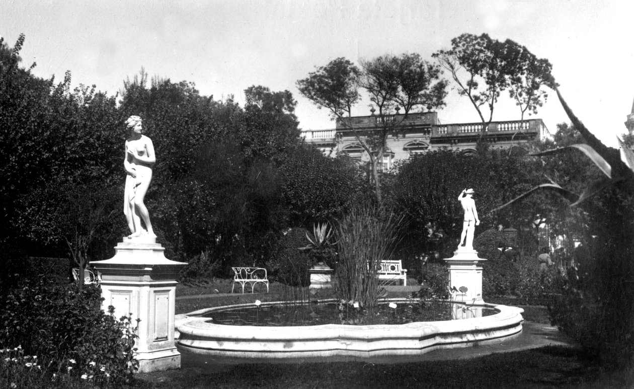 Jardin Botanico botanikus kert, Buenos Aires, Argentína, 1900-as évek alkotó: Unbekannt