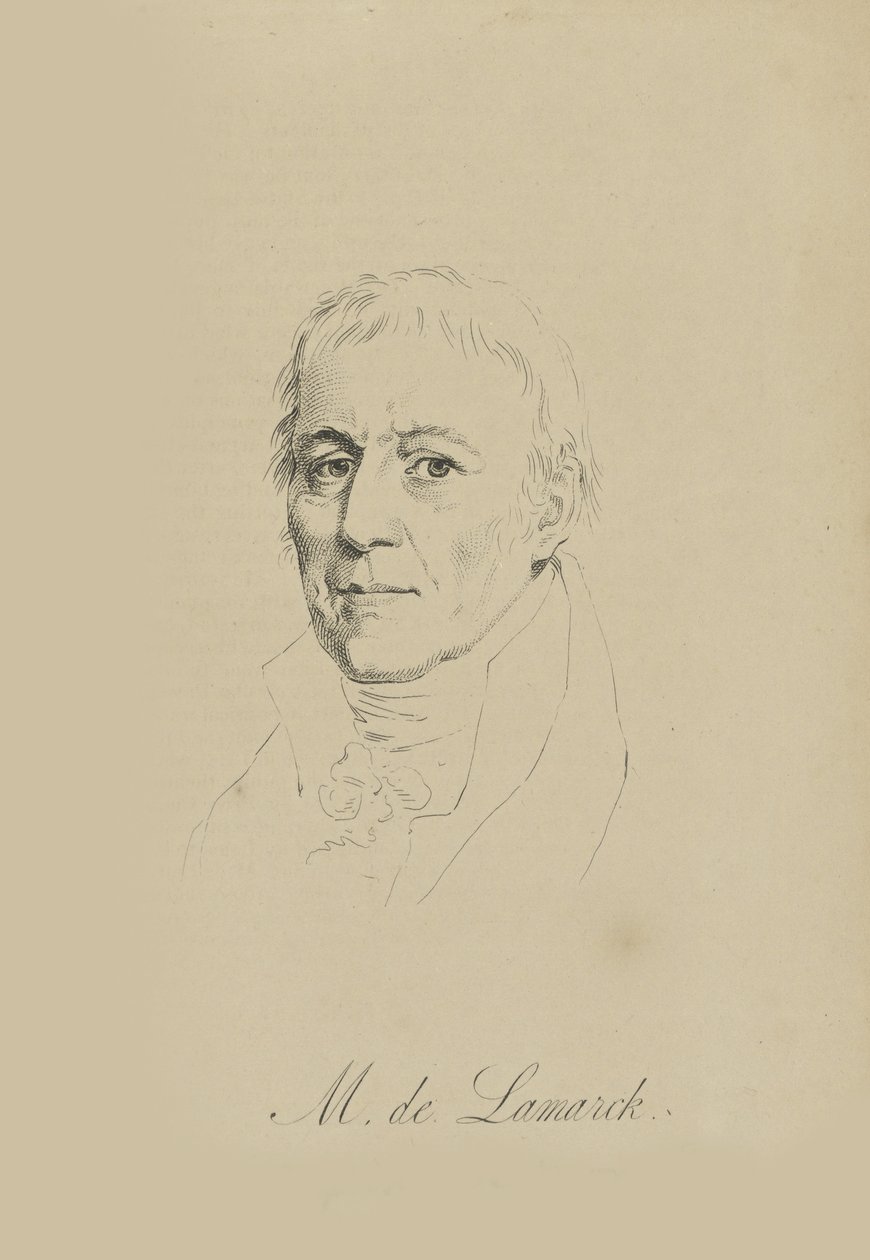 Jean-Baptiste Pierre Antoine de Monet, Chevalier de Lamarck 1744-1829, c. 1810. alkotó: Unbekannt