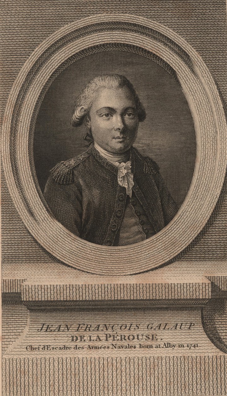 Jean-Francois de Lapérouse 1741-1788, 1788. alkotó: Unbekannt