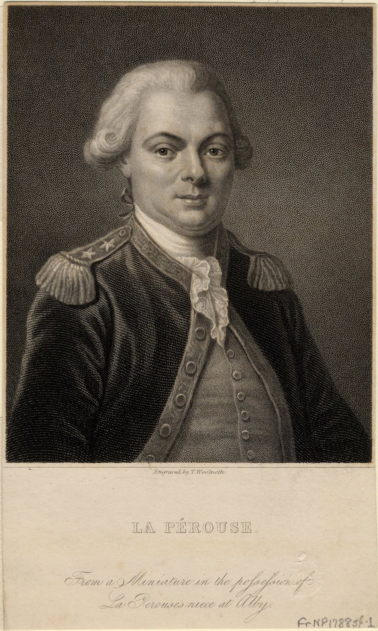 Jean-François de Lapérouse 17411788, 1820 körül alkotó: Unbekannt
