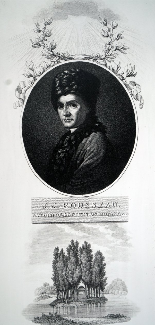 Jean-Jacques Rousseau. alkotó: Unbekannt