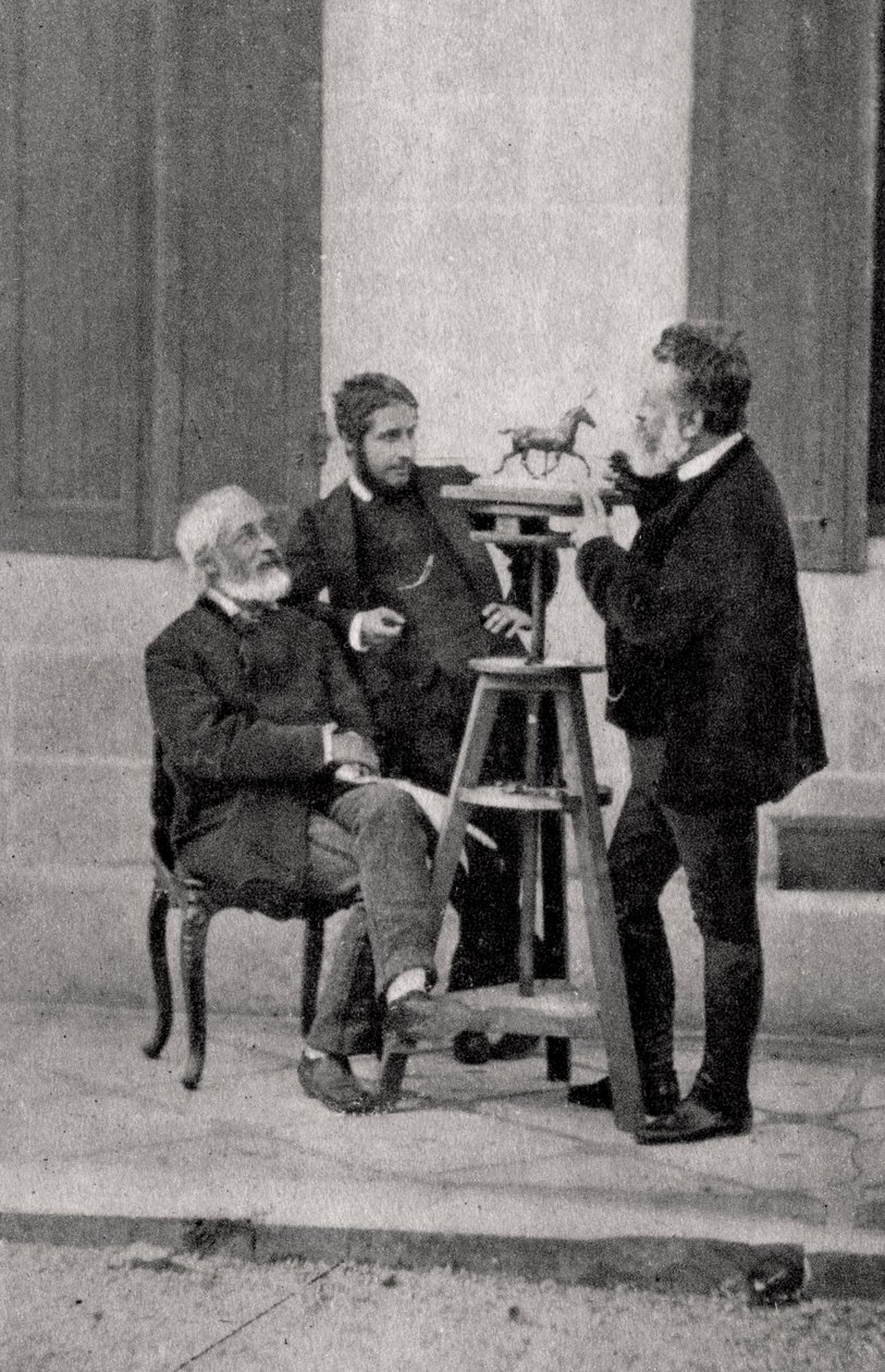 Jean Louis Ernest Meissonnier francia festő és szobrász, 1880 alkotó: Unbekannt