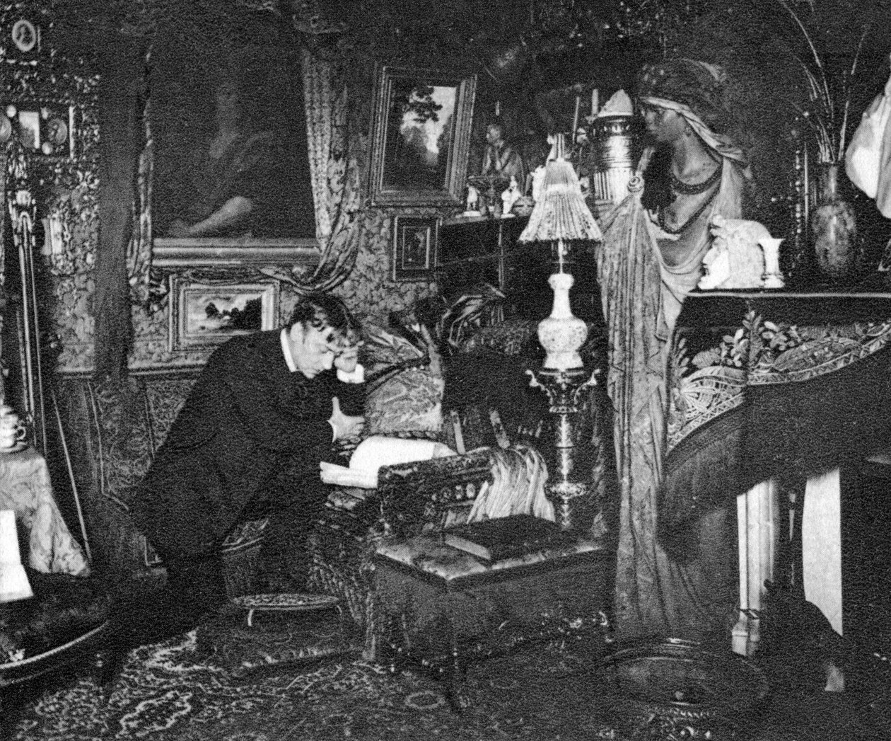 Jean Mounet-Sully francia színész, 1910 alkotó: Unbekannt