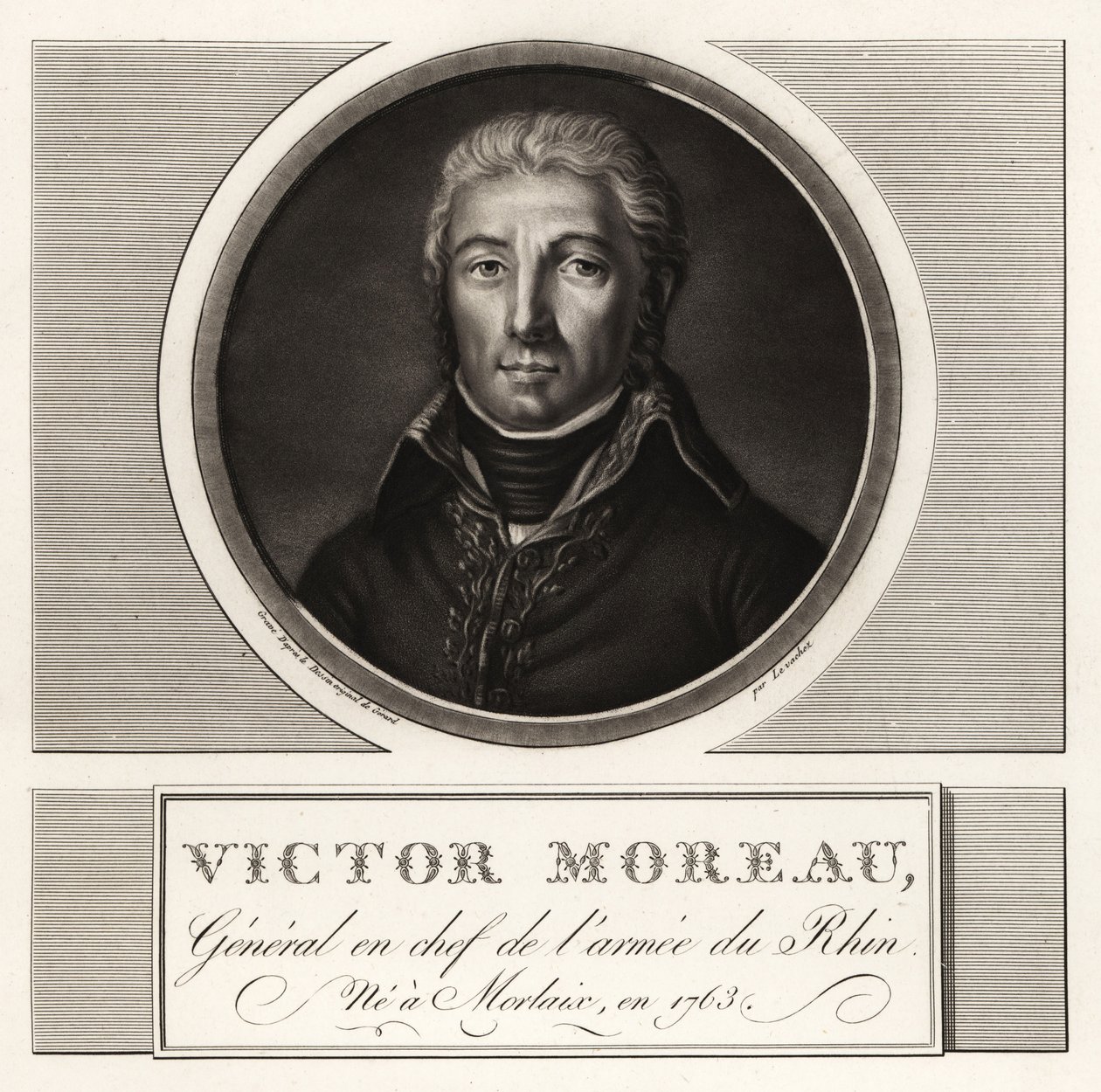Jean Victor Marie Moreau, a Rajnai Hadsereg főtábornoka alkotó: Unbekannt