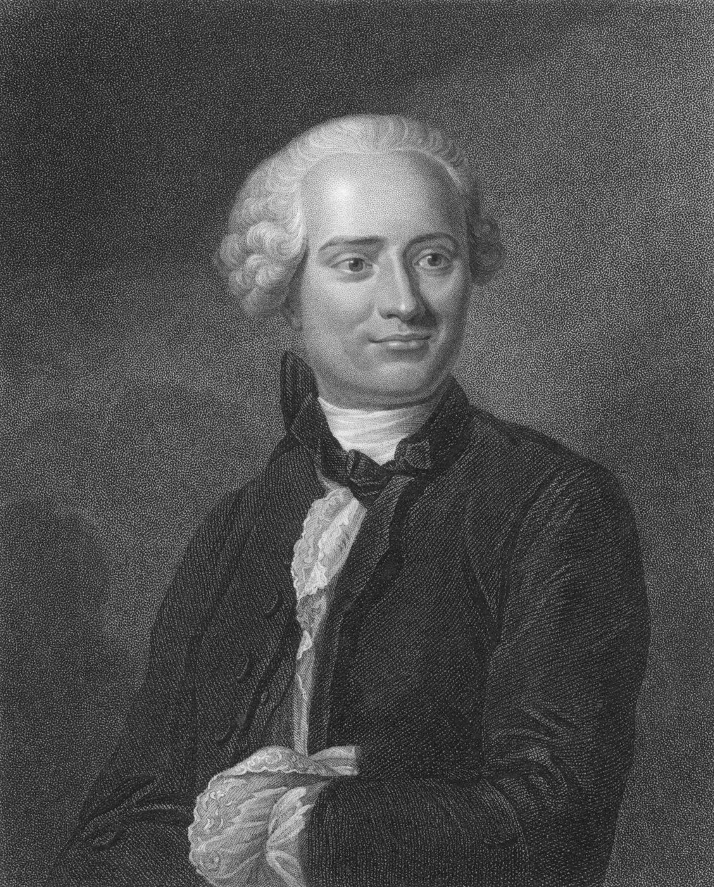 Jean le Rond dAlembert, 18. századi francia filozófus és matematikus, 1834 alkotó: Unbekannt