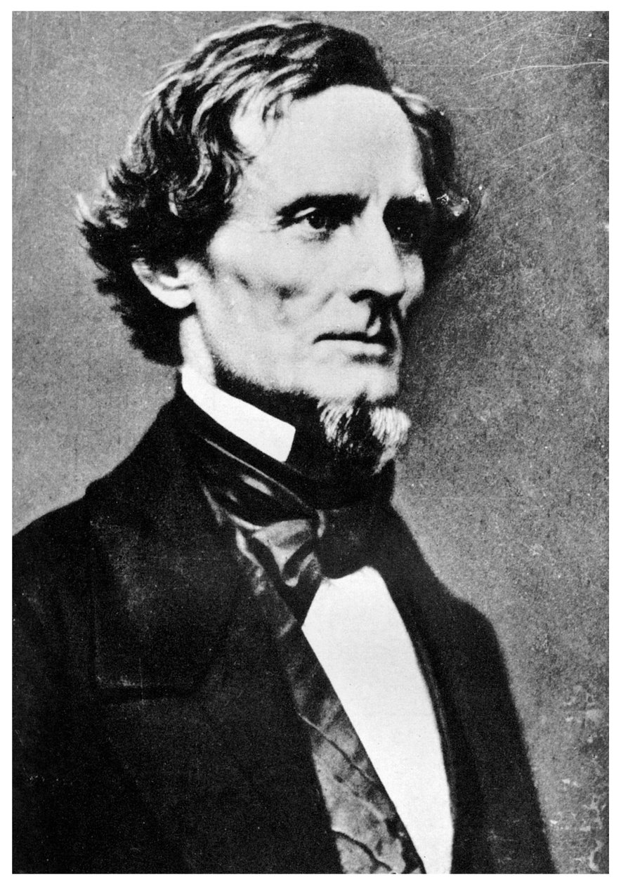 Jefferson Davis, az Amerikai Konföderációs Államok elnöke, 1855-1865, 1955 alkotó: Unbekannt