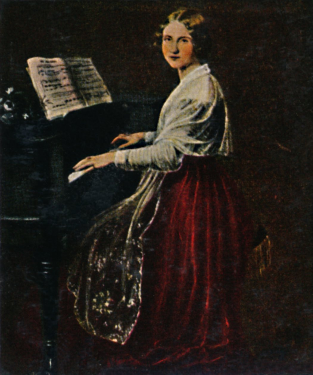 Jenny Lind 1820-1887. - Asher festménye, 1934. alkotó: Unbekannt