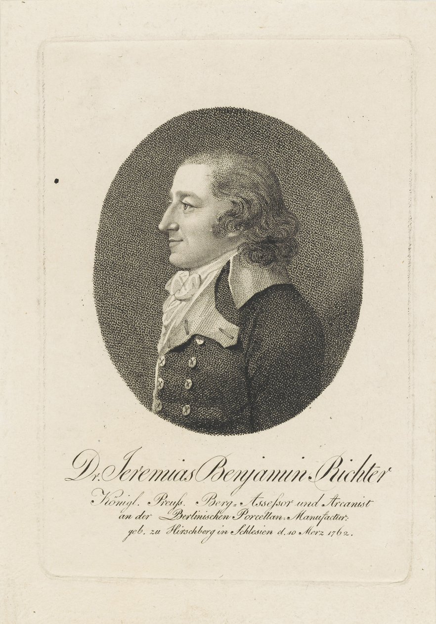Richter Jeremiah Benjamin 1762-1807, c. 1800 alkotó: Unbekannt