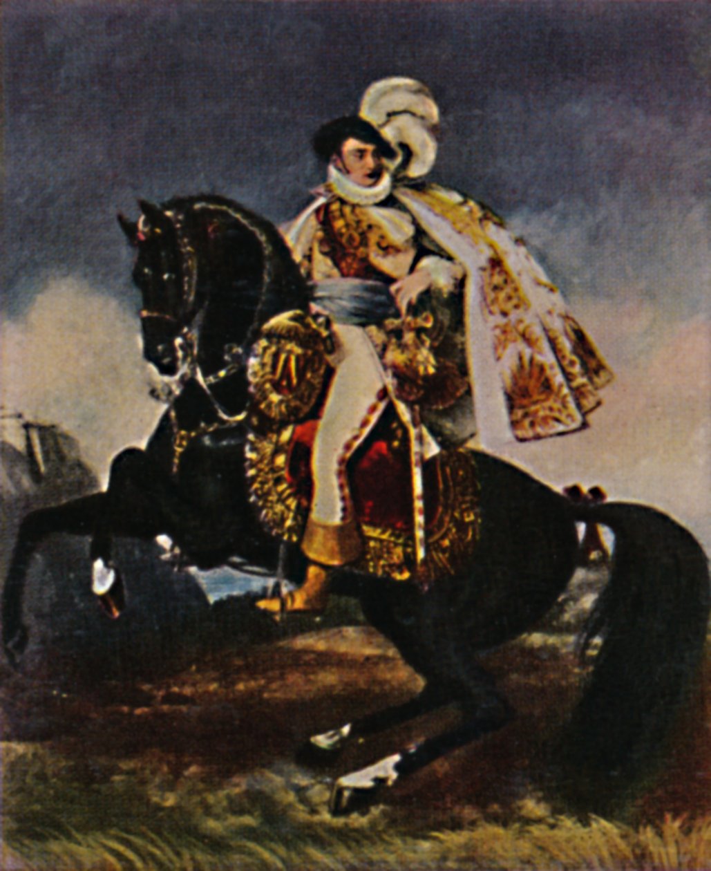 Jerome Bonaparte 1784-1860. - Gros festménye, 1934. alkotó: Unbekannt