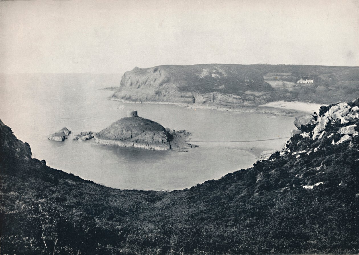 Jersey – Portelet-öböl és Janvrin-sziget, 1895 alkotó: Unbekannt
