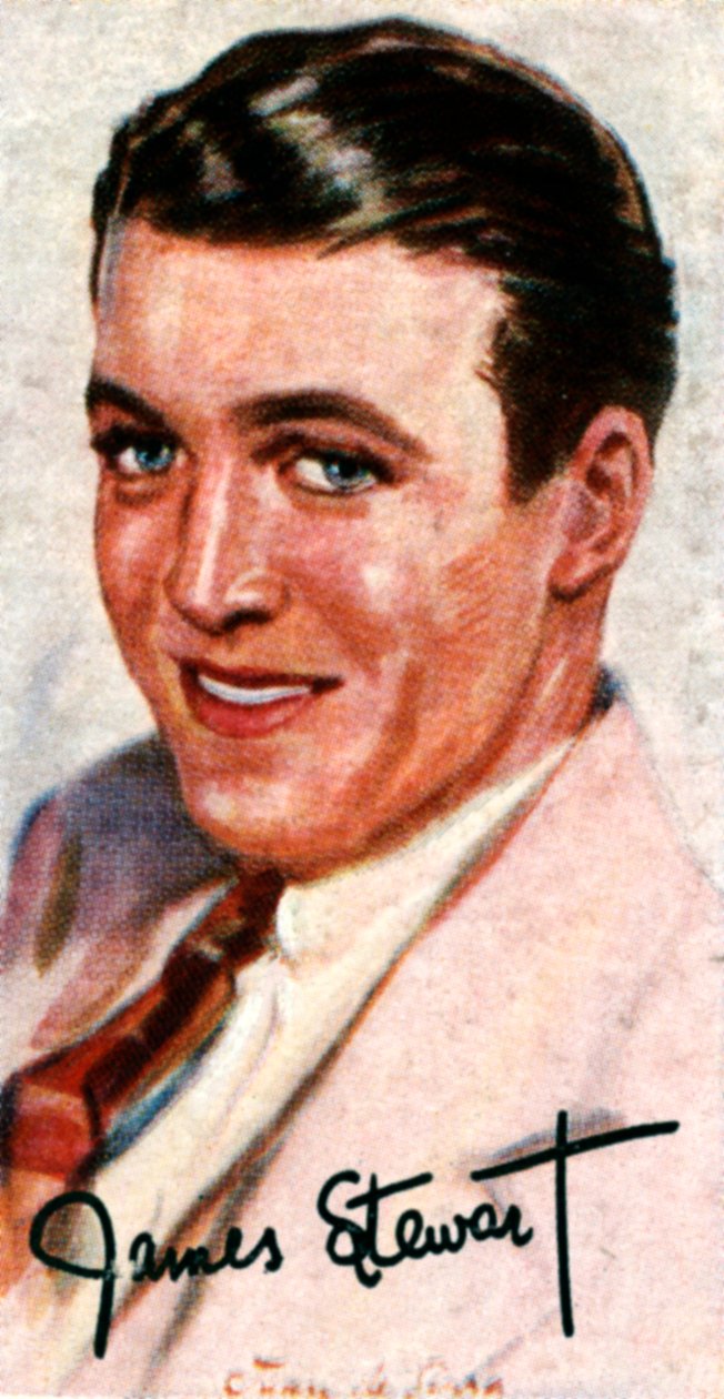 Jimmy Stewart, 1908-1997, Oscar-díjas amerikai film- és színpadi színész, 20 alkotó: Unbekannt