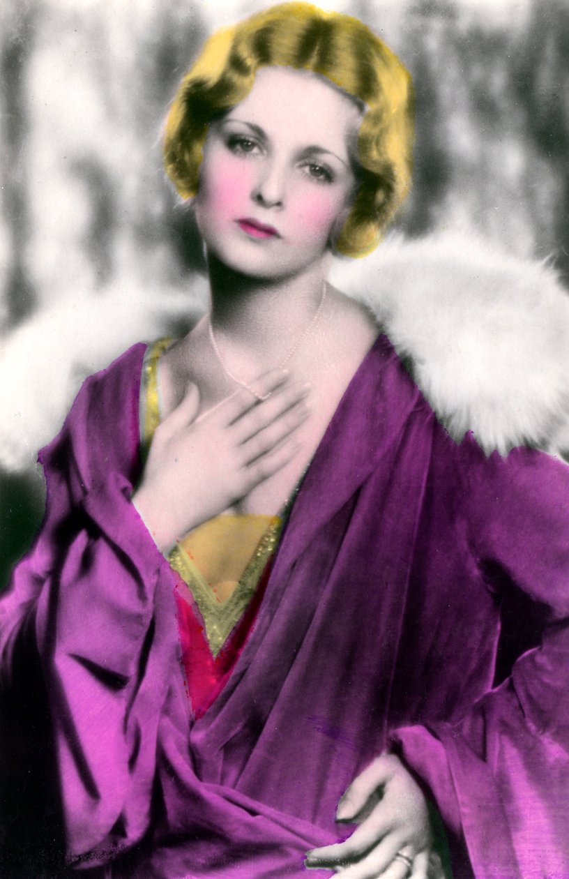 Joan Bennett 1910-1990. XX. századi amerikai színésznő alkotó: Unbekannt