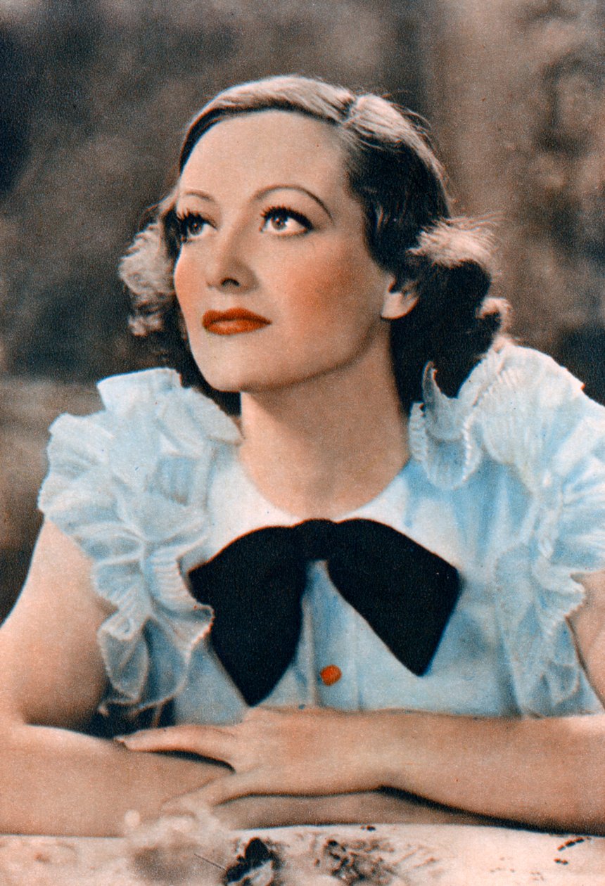 Joan Crawford 1905-1977, amerikai színésznő, a XX. század elején alkotó: Unbekannt