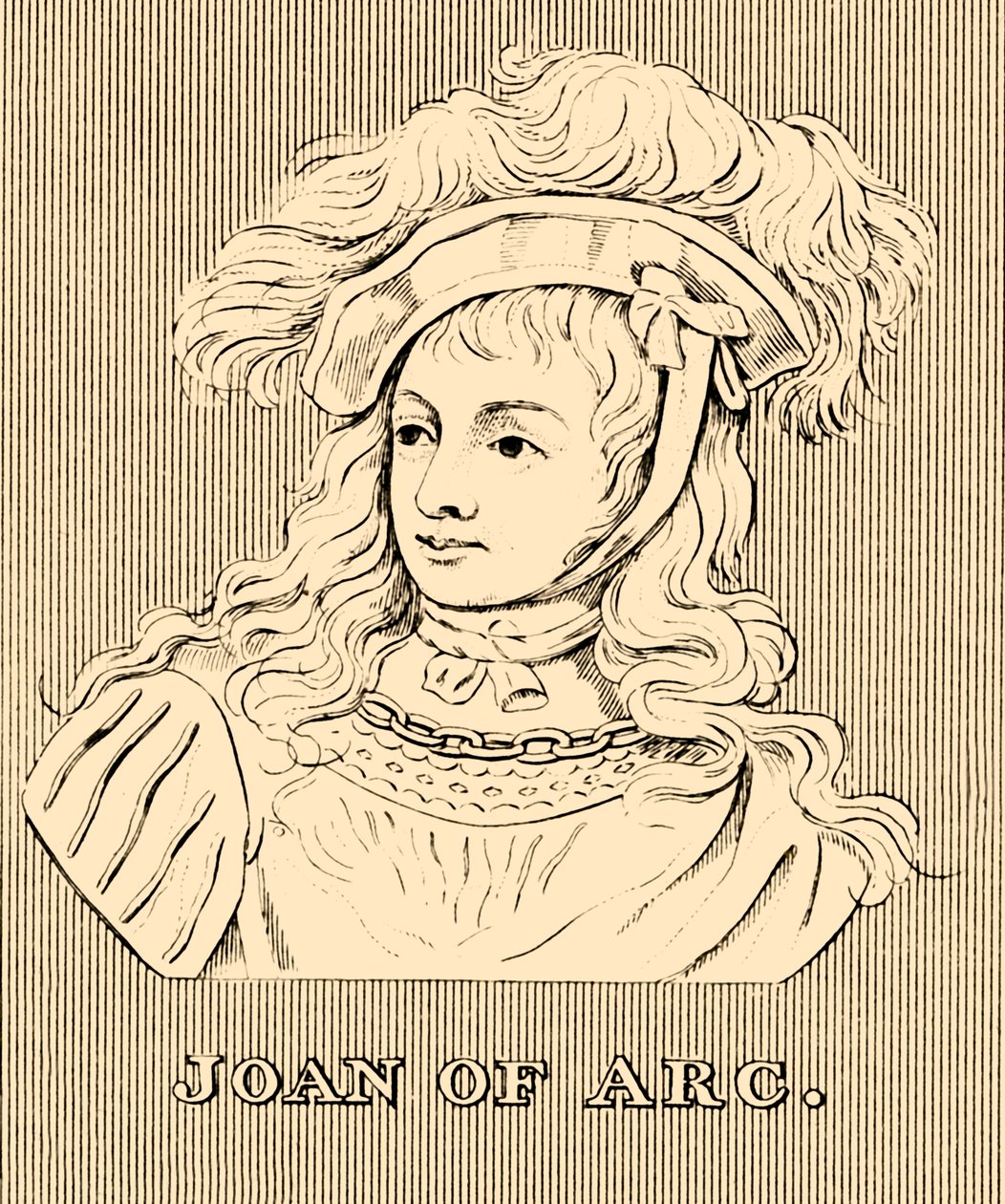 Jeanne of Arc, 1412-1431, 1830. alkotó: Unbekannt
