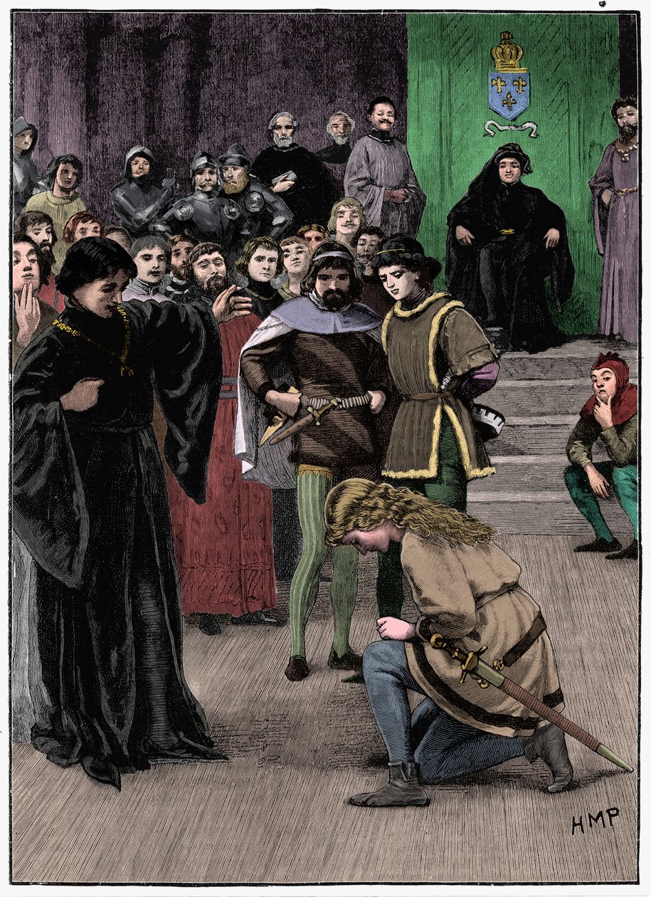 Jeanne of Arc, 1880 alkotó: Unbekannt