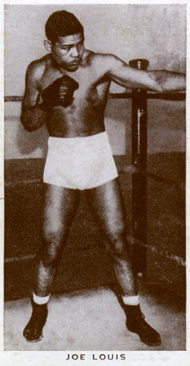 Joe Louis amerikai ökölvívó, 1938 alkotó: Unbekannt