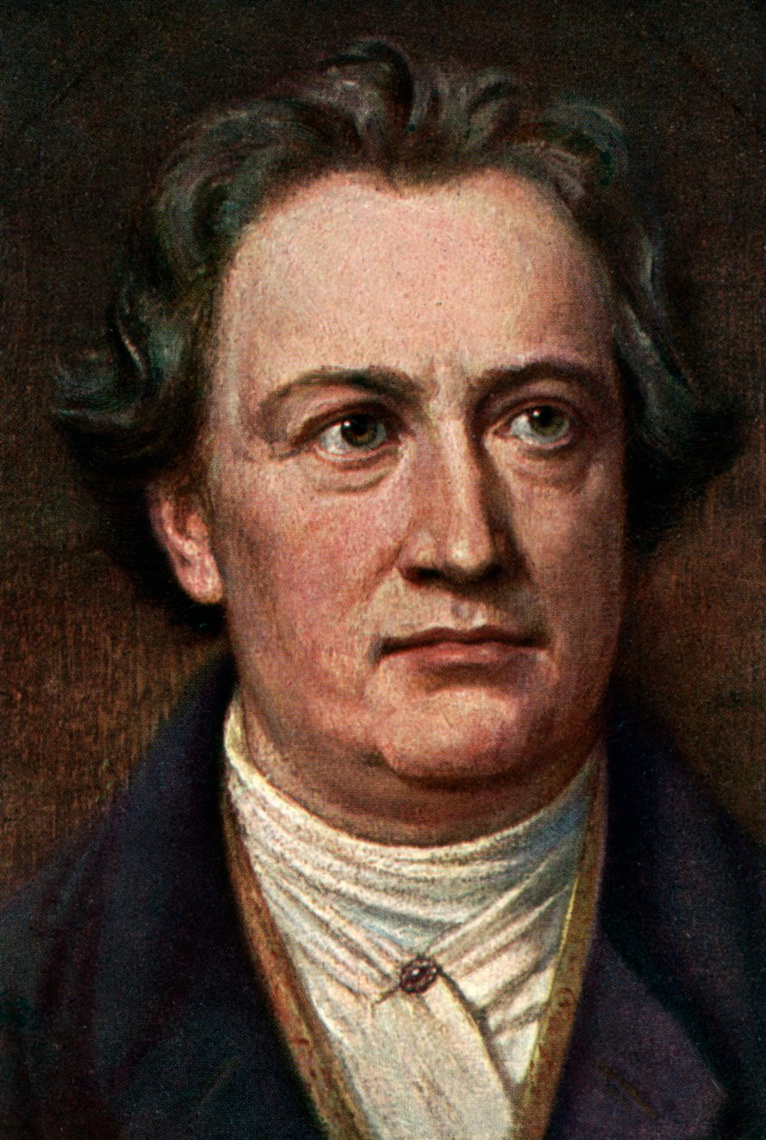 Johann Wolfgang von Goethe 1749-1832 német író, 1920-as évek alkotó: Unbekannt