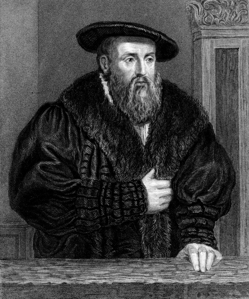 Johannes Kepler német csillagász, 17. század eleje, 1835 körül alkotó: Unbekannt