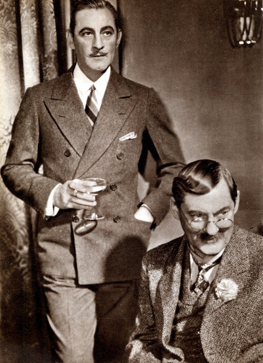 John 1882-1942 és Lionel 1878-1954 Barrymore amerikai színpadi és filmszínészek alkotó: Unbekannt