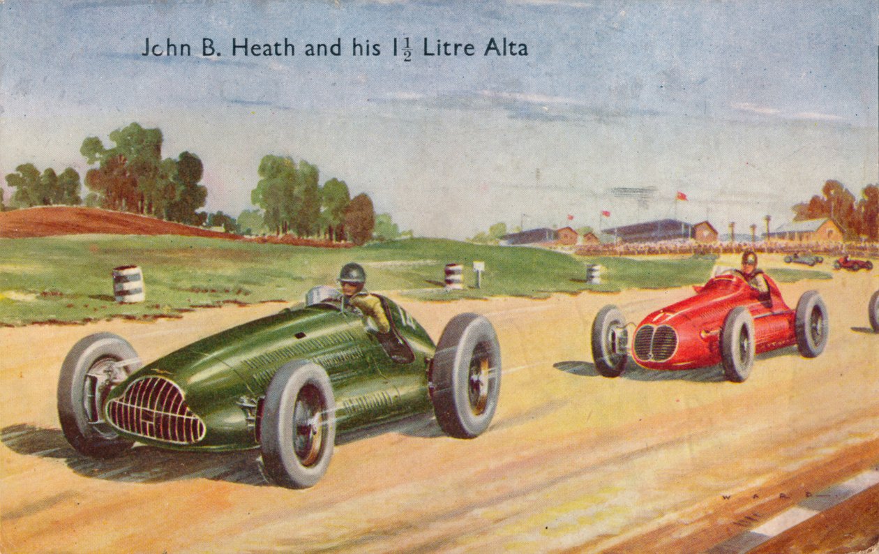 John B. Heath és az 1 12 literes Alta, c1953 alkotó: Unbekannt