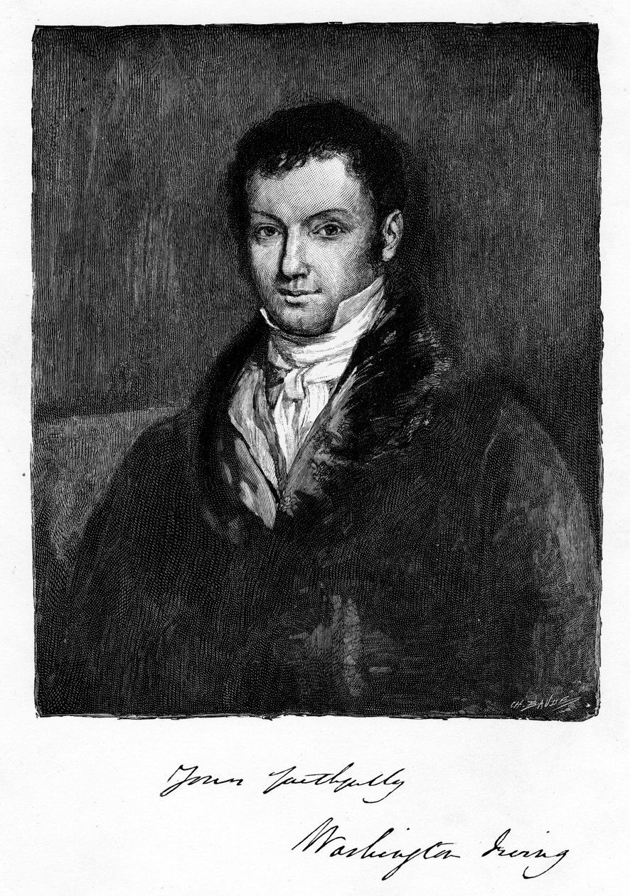 John Byrom 18. századi angol író és költő, Manchesterben született, 1821-ben alkotó: Unbekannt