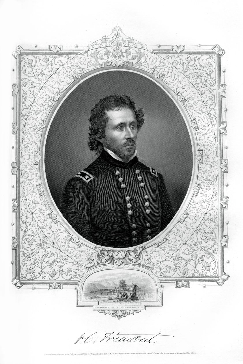 John C Fremont amerikai katona, felfedező és elnökjelölt, 1862-1867 alkotó: Unbekannt