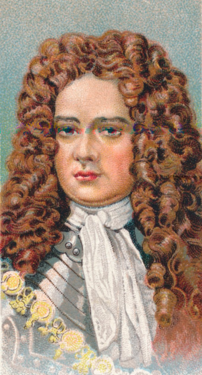 John Churchill 1650-1722, Marlborough hercege, angol katona, 1924 alkotó: Unbekannt