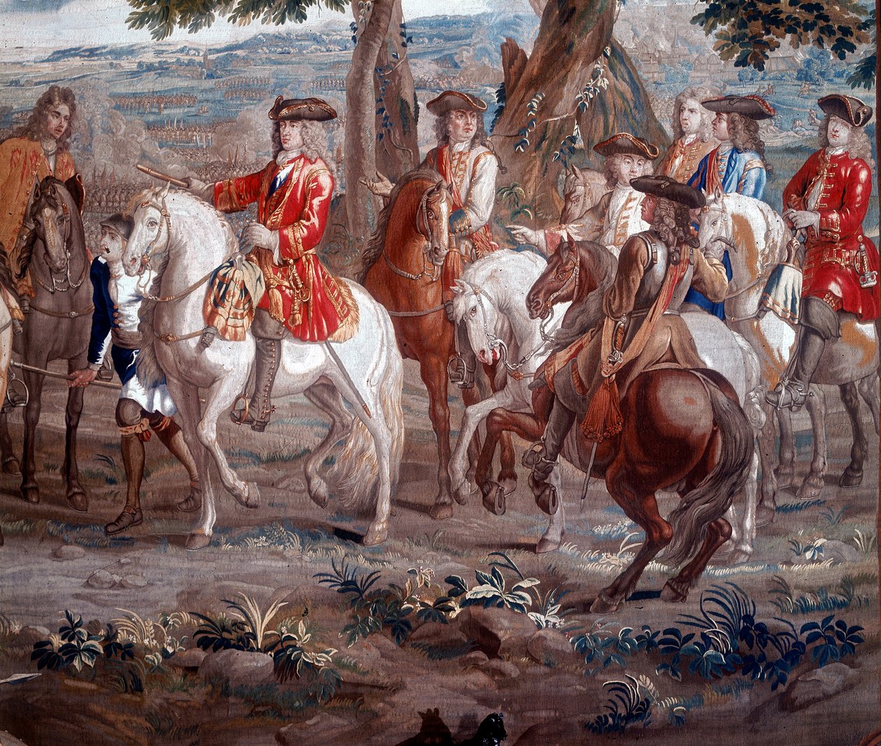 John Churchill, Marlborough hercege 1650-1722 angol katona a blenheimi csatában, 1704 alkotó: Unbekannt