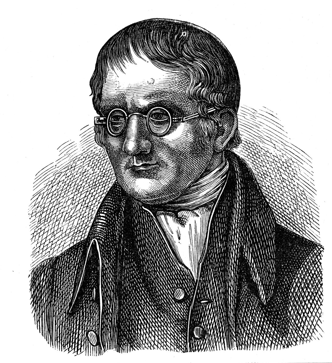 John Dalton angol kémikus, 1881 alkotó: Unbekannt