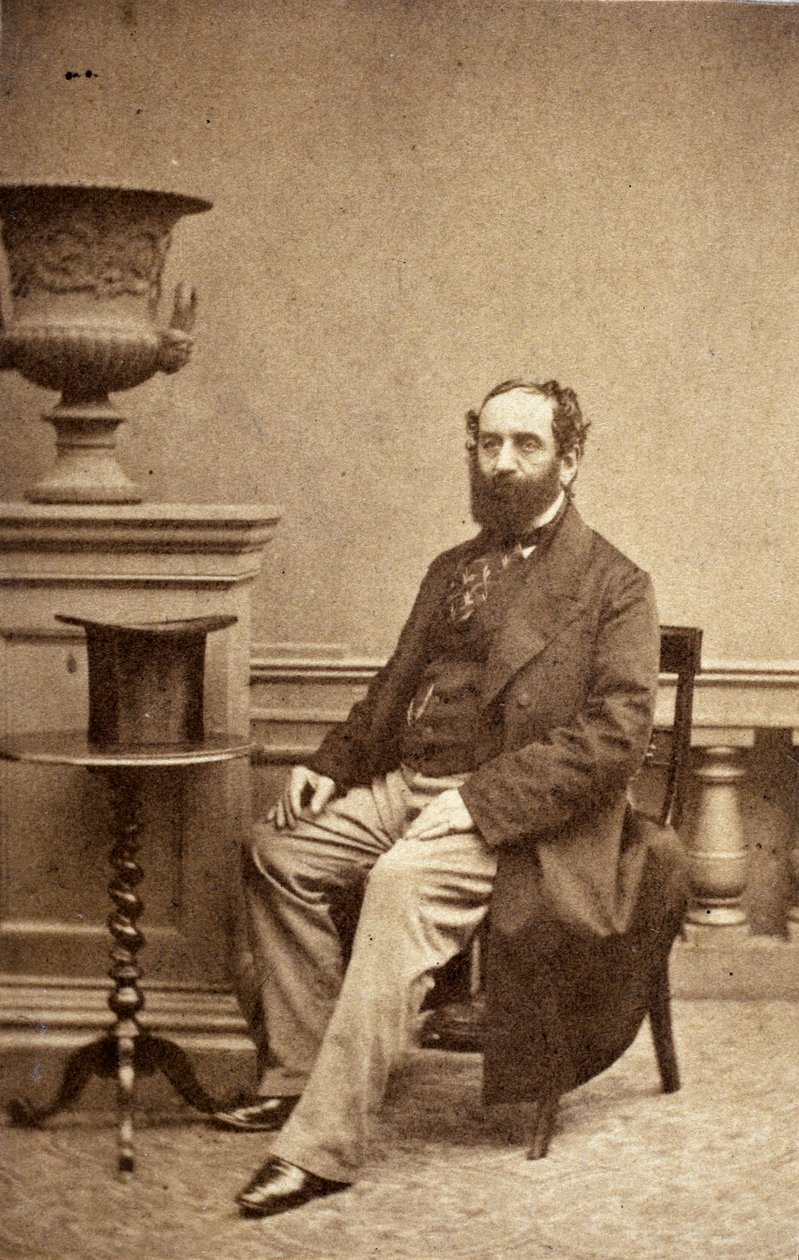 John Elliotson brit orvos, 1860 körül alkotó: Unbekannt